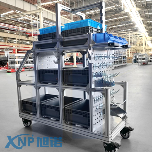 铝合金物流周转小推车为何深受工厂的喜爱？