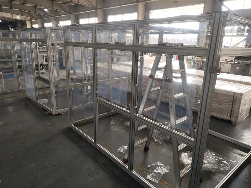 工业91视频美女午夜黄片免费视频流水线机器设备护罩